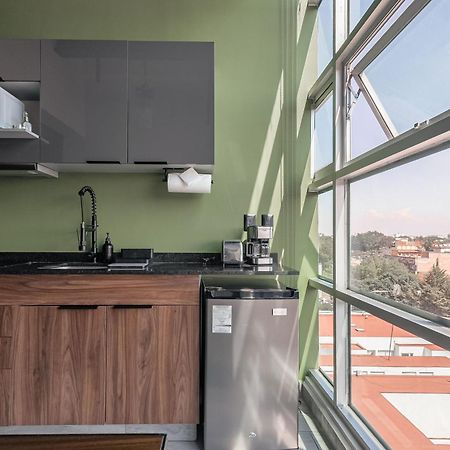 The Jungle Loft Tropical Comfort In A Centric Location With Kitchen Cidade do México Exterior foto